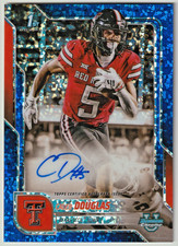 Caleb Douglas 2025 Bowman Chrome U Blue Mini Diamond Refractor Auto #29/150