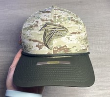 New Era Atlanta Falcons Salute to Service Hat 39THIRTY Size Small / Medium Camo