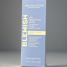 Revolution Skincare London Targeted Blemish Serum 2 Salicylic Acid Vegan 30ml