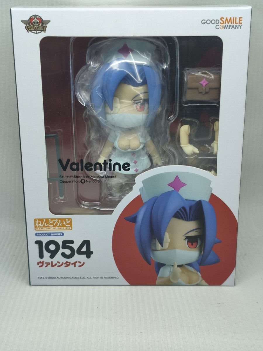 Nendoroid Skullgirls Valentine PVC Figure New Collectible Toy 1954