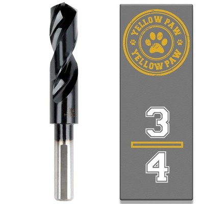 3/4 Inch Drill Bit for Metal - Industrial Grade M35 Cobalt Titanium 3/4'' 