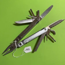 Leatherman Super Tool Plier Multi Tool Pocket Knife Stainless EDC #865