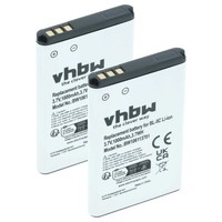 2X Akku FüR Doro 2414 2404 2415 5860 330 Gsm 5861 330 2424 1370 1372 1000Mah