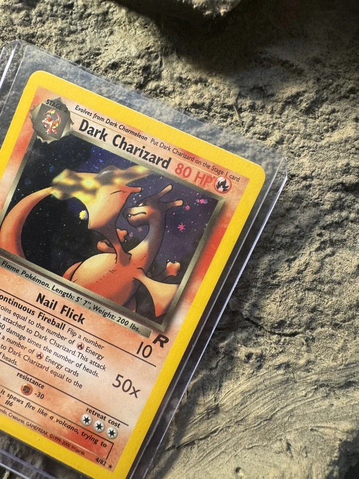 Pokemon Dark Charizard Holo Rare 1st Edition 4/82 - Image 4 of 4