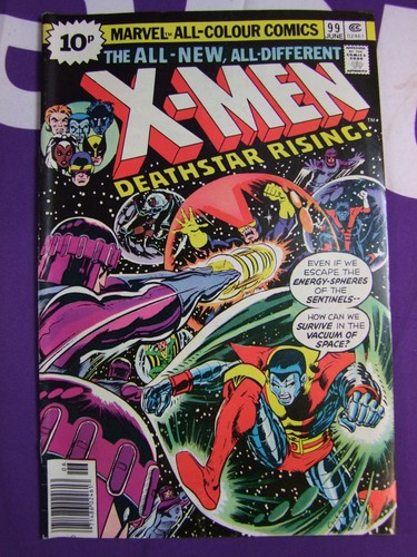 X-Men Issue #99 Marvel Comic 1977