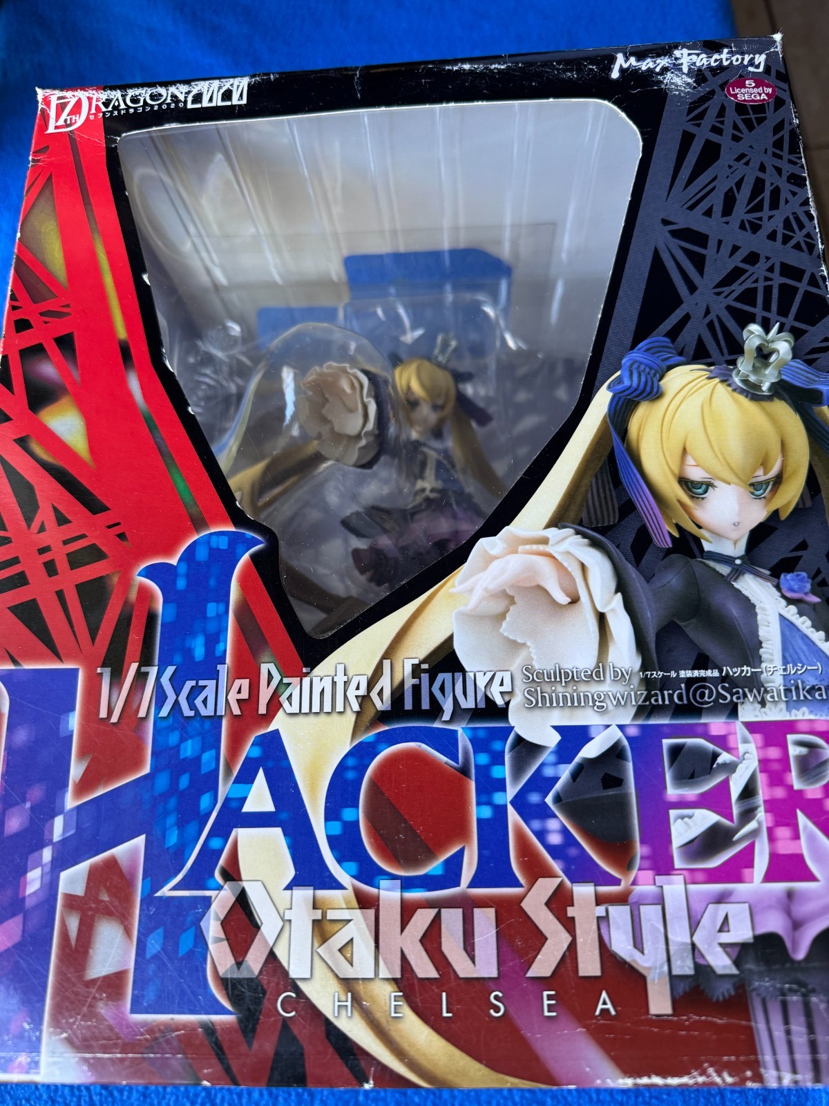Figura PVC pintada Max Factory 7th Dragon 2020-Hacker estilo Otaku escala 1/7