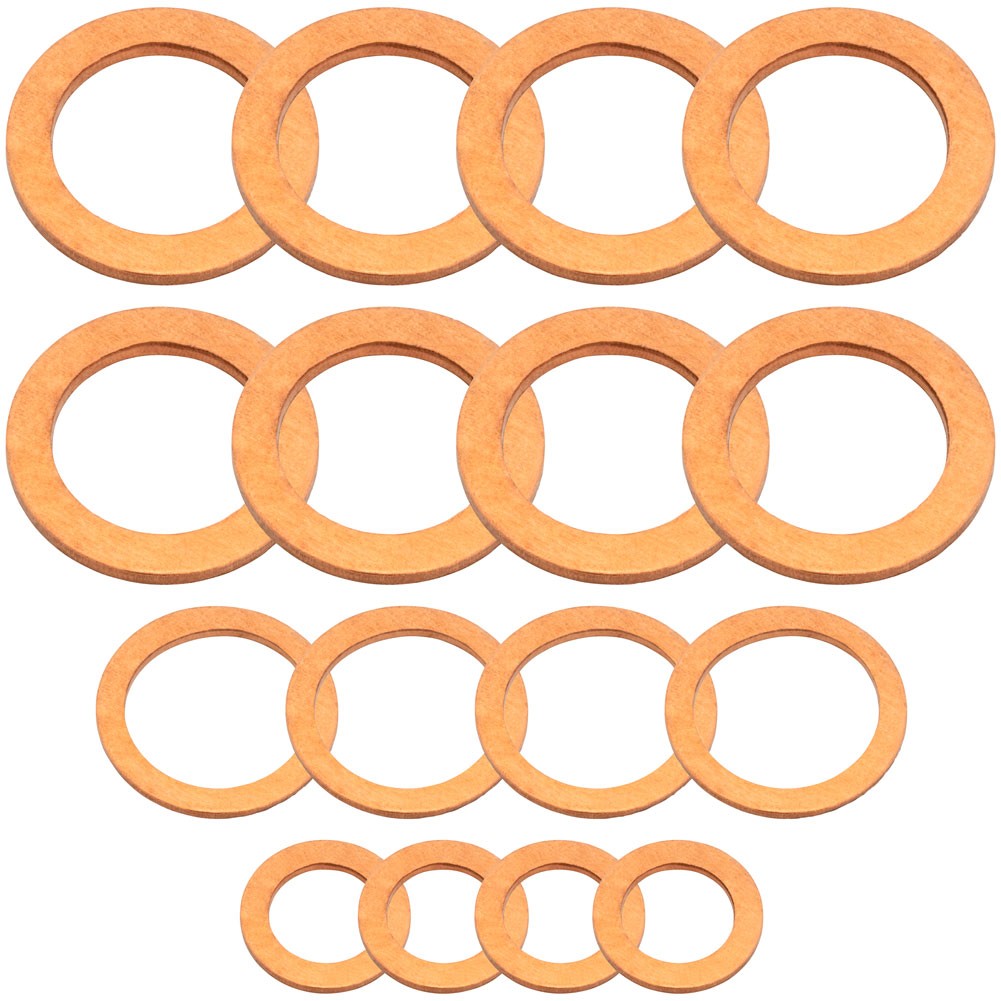 Tusk Copper KTM Drain Plug Washer Kit For KTM 500 EXC-F Champion Edition 2025