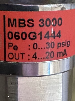 Danfoss MBS3000 Pressure Transmitter 060G14444