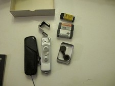 Vintage MINOX B Sub Miniature Spy Camera w/ Accessories Manual Case Film