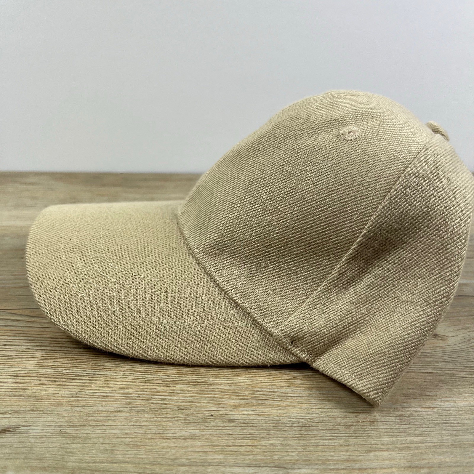 Solid Light Brown Hat Brown Hat Adjustable Adult … - image 9