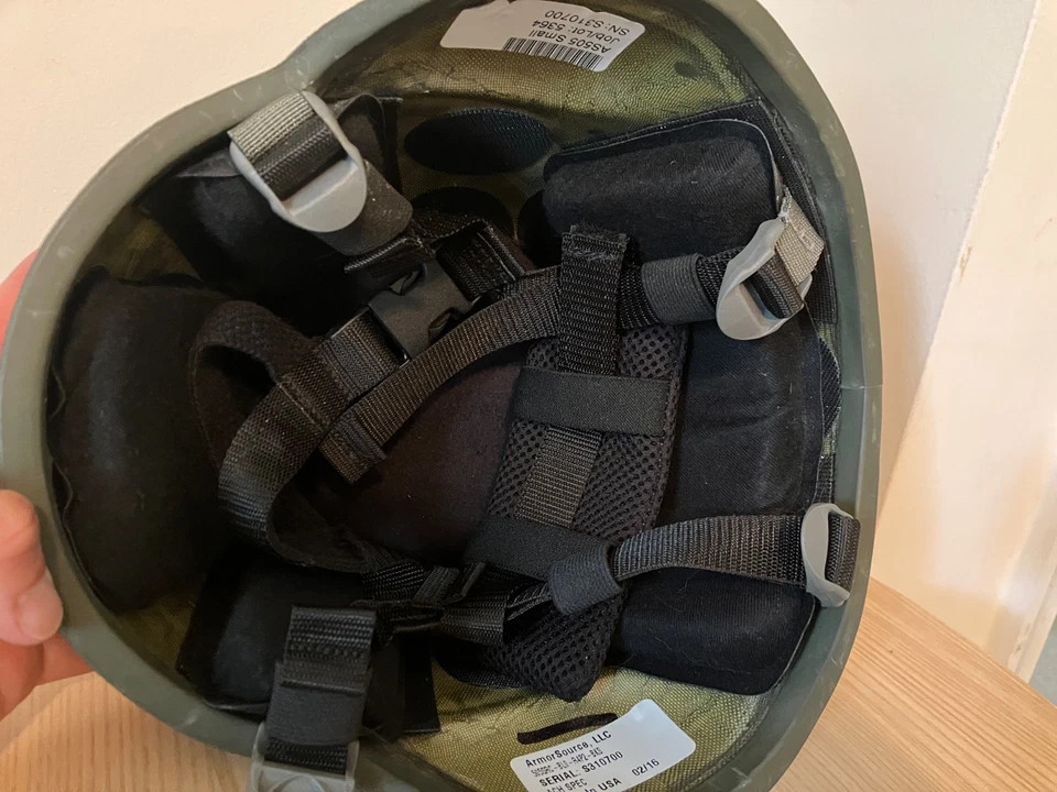 Shellback Tactical Level IIIA Ballistic Standard Cut ACH Helmet - Image 3 of 4