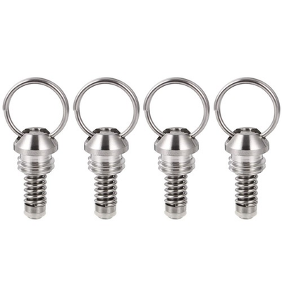 #ad MRbrew All 304 Stainless Steel Corny Keg Pressure Relief Valve 4 PCS Silver $17.19