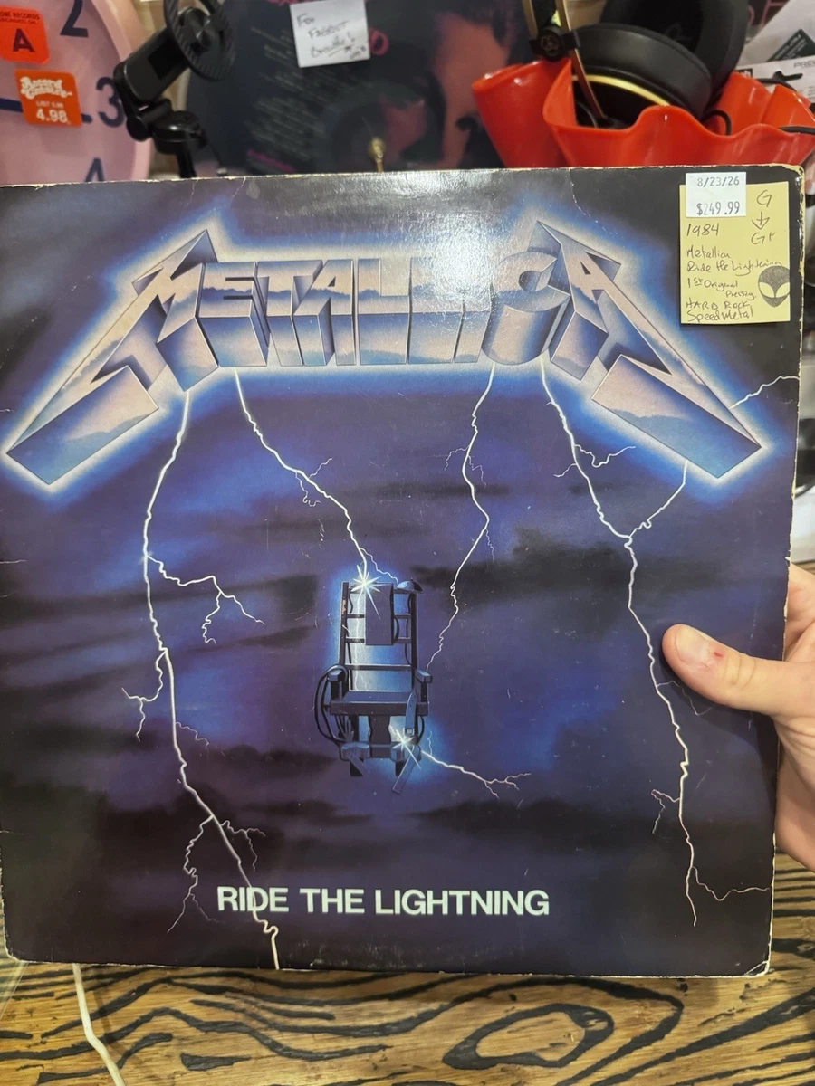 Metallica Ride The Lightning In Vinyl Records for sale | eBay