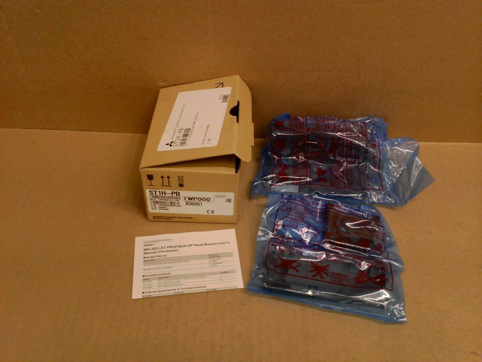 ST1H-PB Mitsubishi PLC NEW Profibus remote I/O Controller Head Station ST1HPB