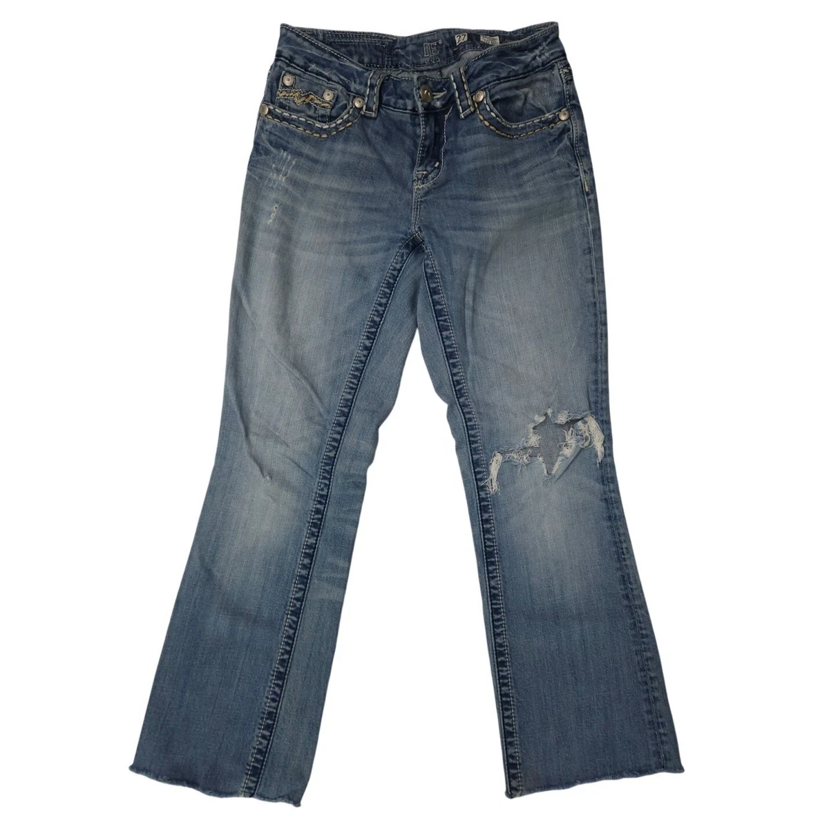 miss me ブーツカット デニム ローライズ y2k 00s サイズ27 Miss Me 27 in Inseam Low (6.5-8.5 in) Rise Jeans for Women for