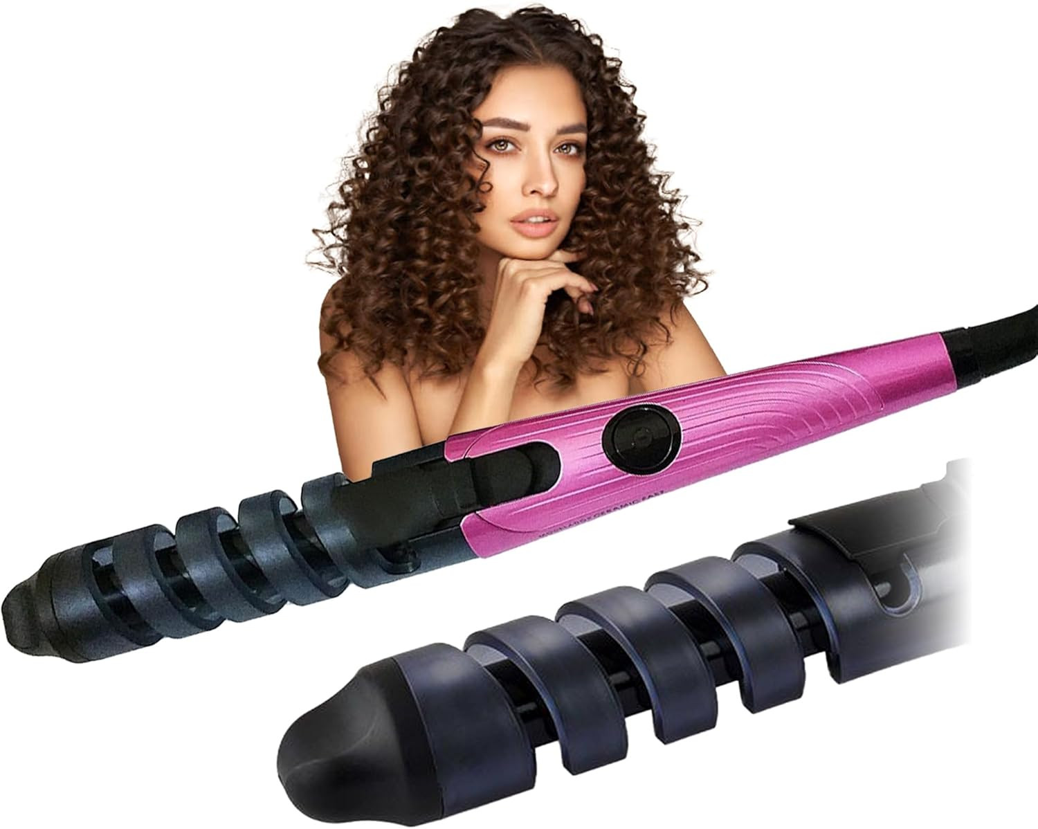 Piastra per Onde Professionale Max 190°C Ceramica | Styling Sicuro