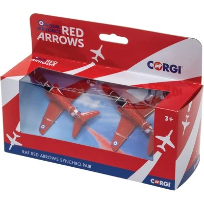 Corgi Red Arrows Synchro Pair Die-Cast Model BAE Hawk T1