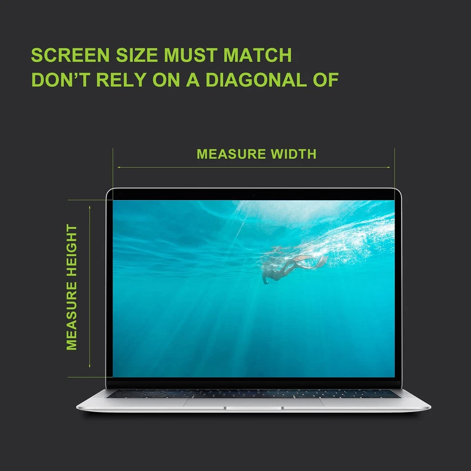 11.6 Inch Laptop Privacy Screen for 16:9 Aspect Ratio - Anti-Glare, Blue Ligh... - Image 2 of 4