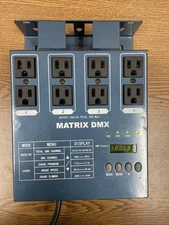 MATRIX DMX 4 Channel Double Output Dimmer Pack DJ Stage Lighting, Power Tested