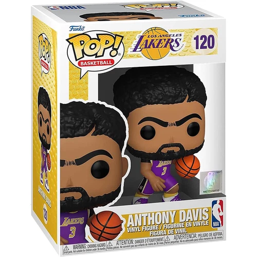 Funko POP! LA Lakers ANTHONY DAVIS #120 NBA Basketball Sports NEW +Protector NM
