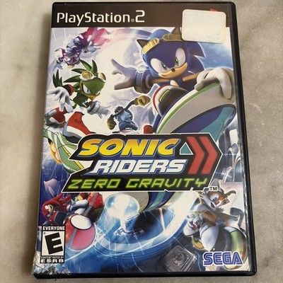 Sonic Riders: Zero Gravity (Sony PlayStation 2, 2008) with manual! PS2