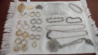 vintage costume jewelry lot of 34 pieces