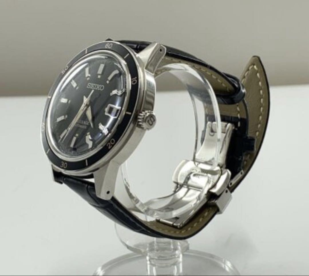 Seiko Presage SARY195 Automatic Watch Black Silver Dial 595876
