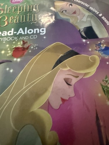Disney Sleeping Beauty Read-Along Storybook and CD Maleficent Aurora ...