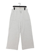 Mint Velvet Women's Sports Bottoms L Grey Cotton