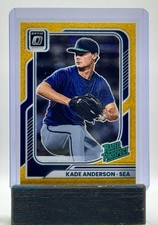 2026 Panini Donruss Baseball Cade Anderson FOTL Gold Glitter 3/4 - Mariners