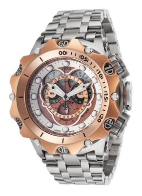 Invicta Venom Master Calendar Armbanduhr Roségoldfarben Gebraucht