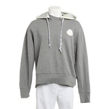 Moncler Hoodie L Grau Weiß Sehr gut
