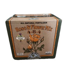 Down To Earth Organic Rose & Flower 4-8-4 All-Natural Fertilizer Mix, 15 lbs 3.27 per gallon