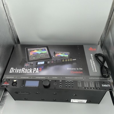 dbx Dack PA+2入力6出力マルチプロセッサー 在庫限り】 dbx Dack PA+2入力6出力マルチプロセッサー 配信機器・PA