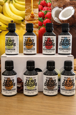 BIOTECH USA Zero Drops Zero Zucker Aroma Tropfen - 50 ml