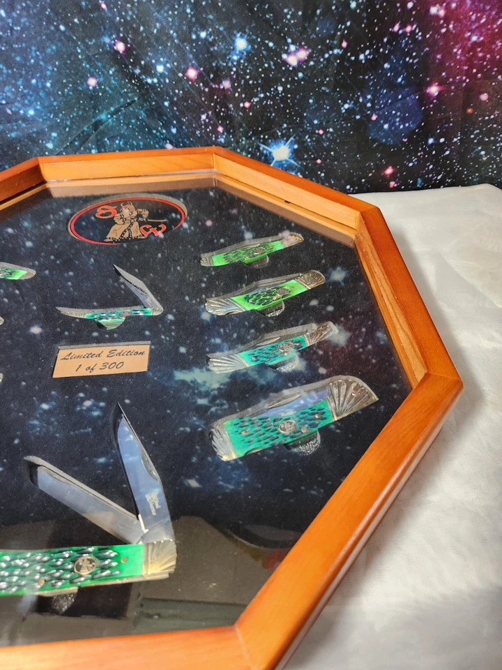 Steel Warrior 1 Of 300 Limited Edition Very Rare Green Bone Handle W/Certificate - Image 4 of 4