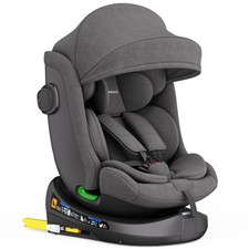 XOMAX Nova Kindersitz mit ISOFIX Auto 0-36kg AUTOSITZ 360°Drehbar Farbauswahl