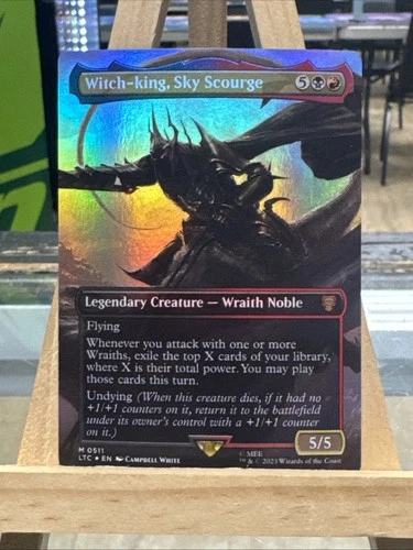 MTG *Witch-King, Sky Scourge Full Art Foil X1* (NM) Lord of the Rings Commander