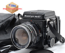  NEAR MINT w/ Case  Mamiya RB67 Pro S Sekor 50mm F/4.5 Lens 120 Film Back Japan