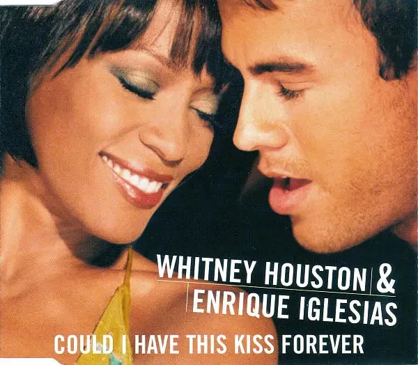 CD SINGLE Whitney Houston & Enrique Iglesias Could I Have This Kiss Forever - Bild 1 von 1