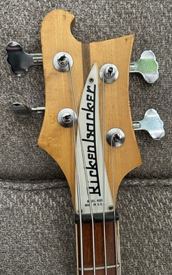 Rare Vintage 1973 Rickenbacker 4001 Bass Guitar In Mapleglo | eBay