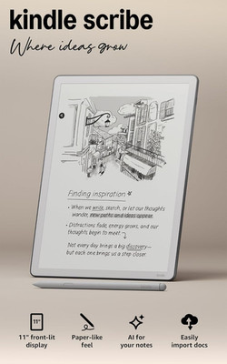 Kindle Scribe 32GB (Newest Model)   11  Paper-Like Display with Front Light   Th