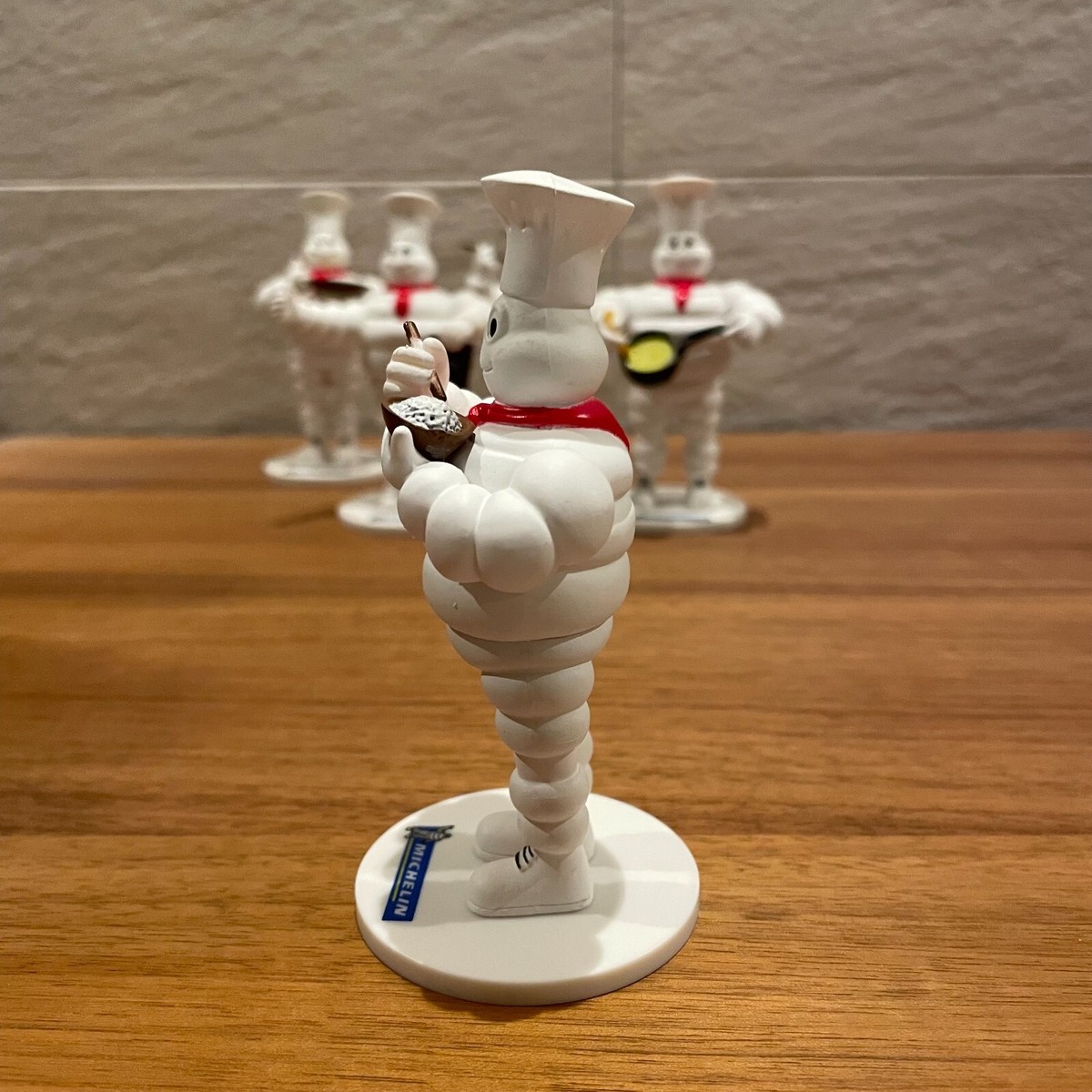 Michelin Man Bibendum Michelin Guide Figure Set of 5 for collector