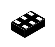 12Pcs NC7SV125L6X MicroPak-8 Buffers & Line Drivers Buffer 3-STATE Out