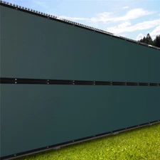 Fence Privacy Screen Mesh Cover Backyard 3' 4' 5' 6' 8' Black Green Beige Brown