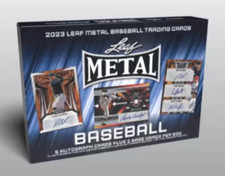 2023 Leaf Metal Baseball Jumbo Box