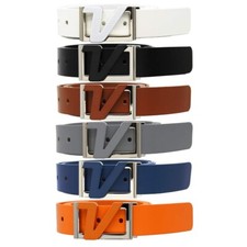 Volvik 100 Genuine Italian Real Solid Leather Belt, up to 42" All 6 Colors 