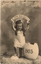 Cartolina CPA Je Serai Bien Gentille BERGERET (1138193)