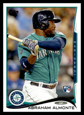 2014 Topps #256 Abraham Almonte Seattle Mariners