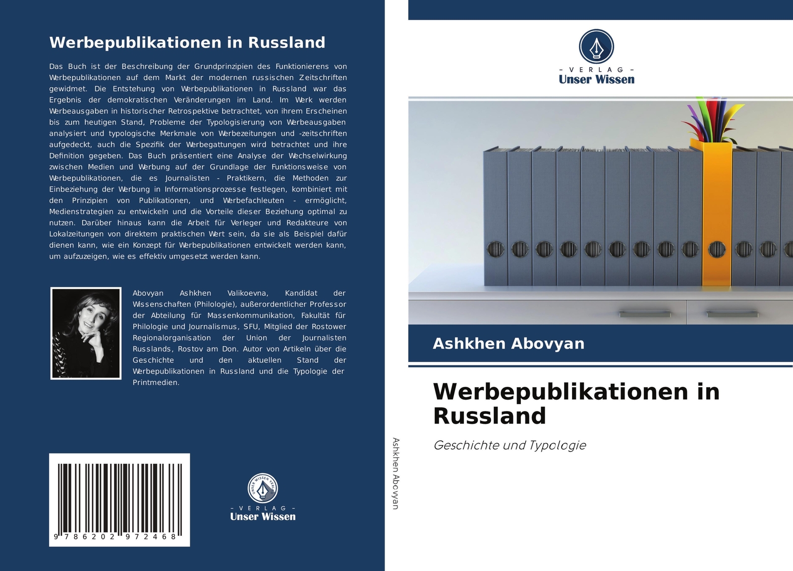 Thumbnail - Ashkhen Abovyan | Werbepublikationen In Russland | Taschenbuch |